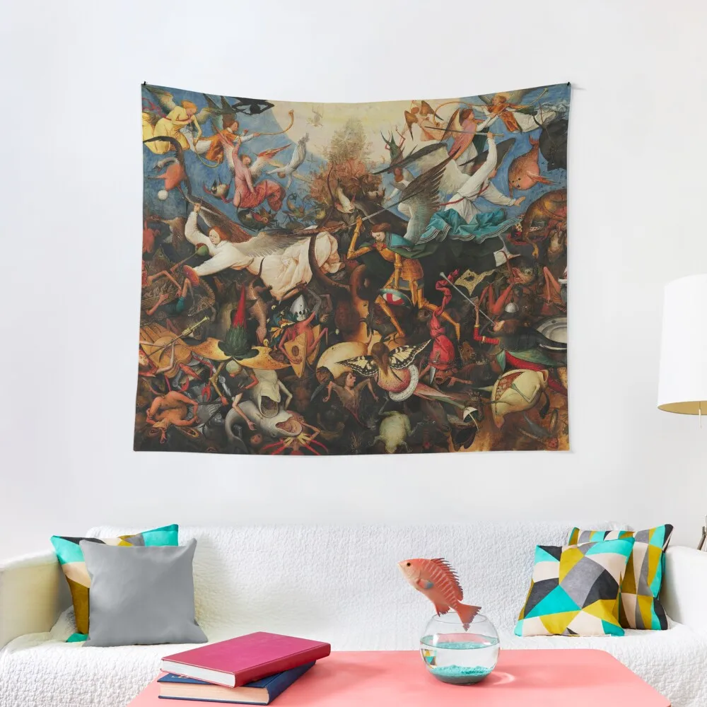 

The Fall of the Rebel Angels by Bruegel The Elder Tapestry Tapestry On The Wall Bedrooms Decor Wall Decoration Items