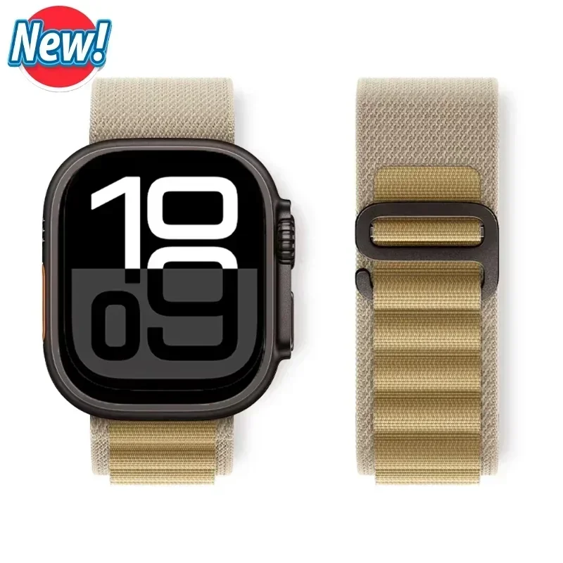 Alpine Loop für Apple Watch Ultra 2 Band 49 mm 46 mm 45 mm 44 mm 40 41 mm 42 mm Armband Correa iWatch Serie 10 SE 9 8 7 6 5 4 Armbänder – Detail 11