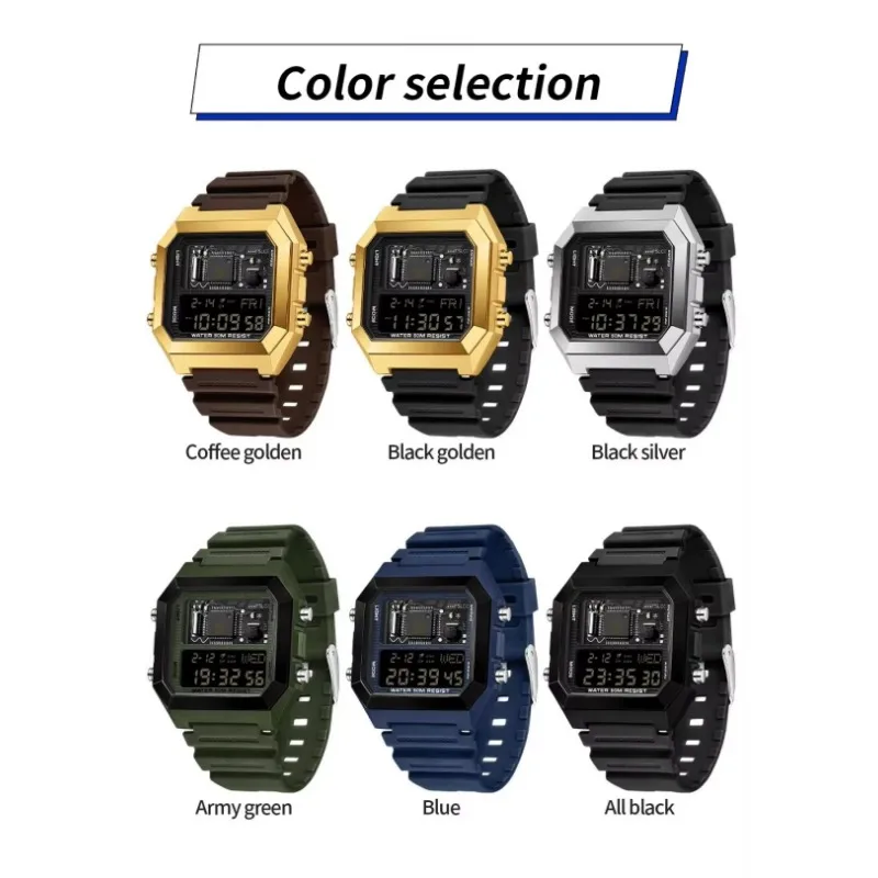Orologio Da Uomo GEDIYAR A8619 Nero – Analogico Al Quarzo, Quadrante Grande, Data E Calendario, Impermeabile, Per Lavoro E Sport - 4