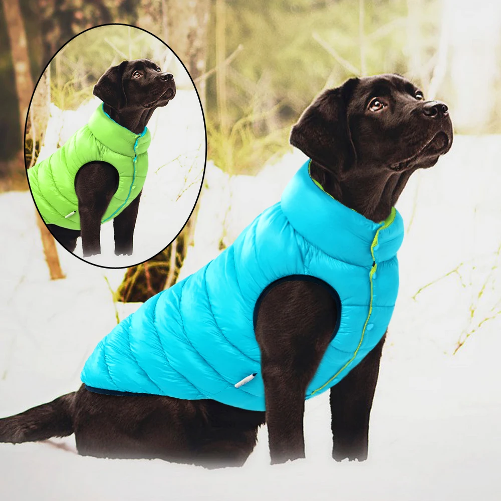 Large Dog Clothes Winter Warm Dog Coat Jacket Pet Clothing