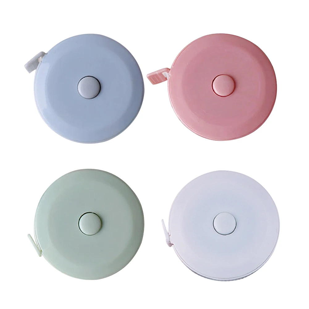 Tape Measure 200cm/79inch Retractable Cm Inch Roll Portable Body Measuring For Fabric Sewing Measure Waist Kids Height