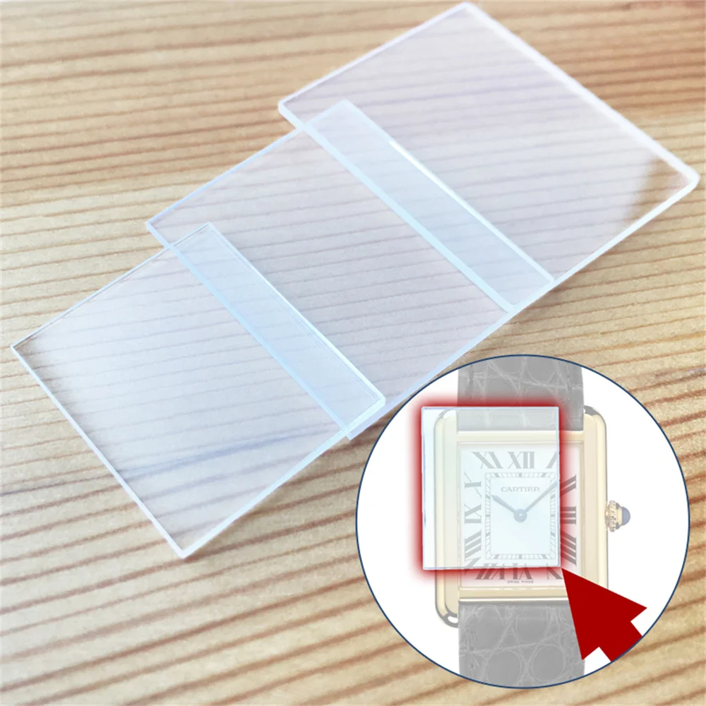 Vetro Per Orologio In Cristallo Zaffiro Per Orologio Cartier Tank Solo M L Xl