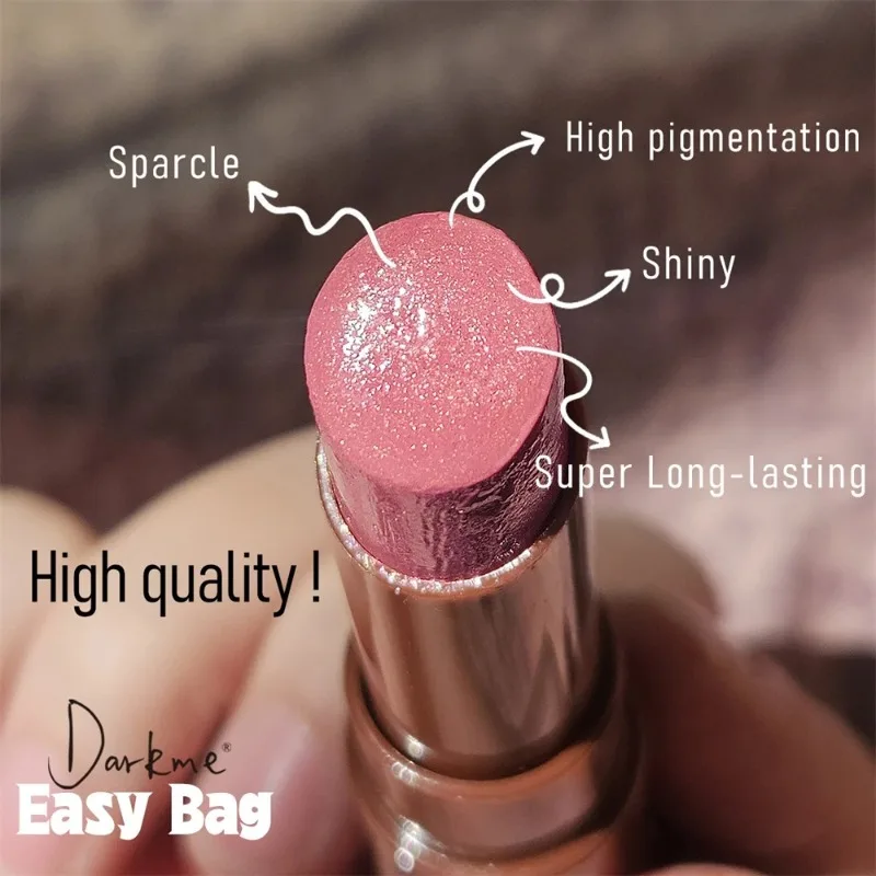Smooth Lip Liner Pencil Tapered Tip Pearlescent Lipstick Set Matte Mirror Waterproof Long Lasting Sparkling Lips Makeup Combo - 5