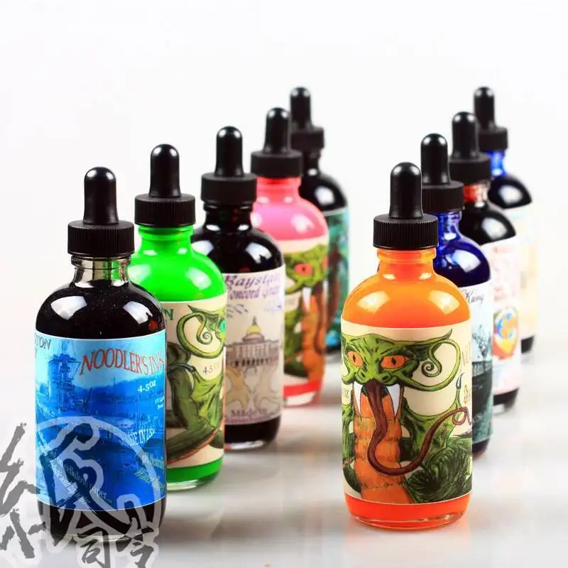 영원한 블랙 북극곰 브라운 니키타 렉싱턴 그레이 초대형 병 시리즈, 4.5oz 펜 잉크