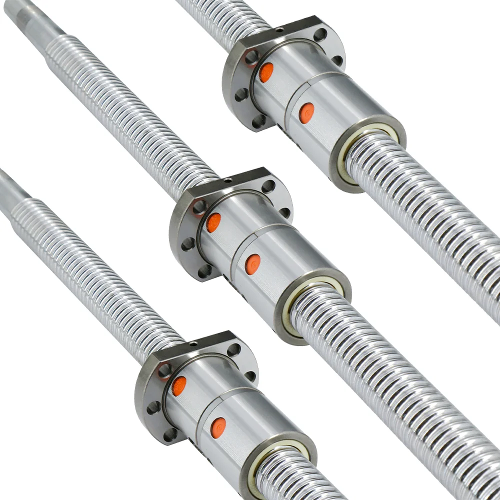 

HLTNC High Pitch Customized Precision 80mm Ball Screw DFU8010 for CNC machine
