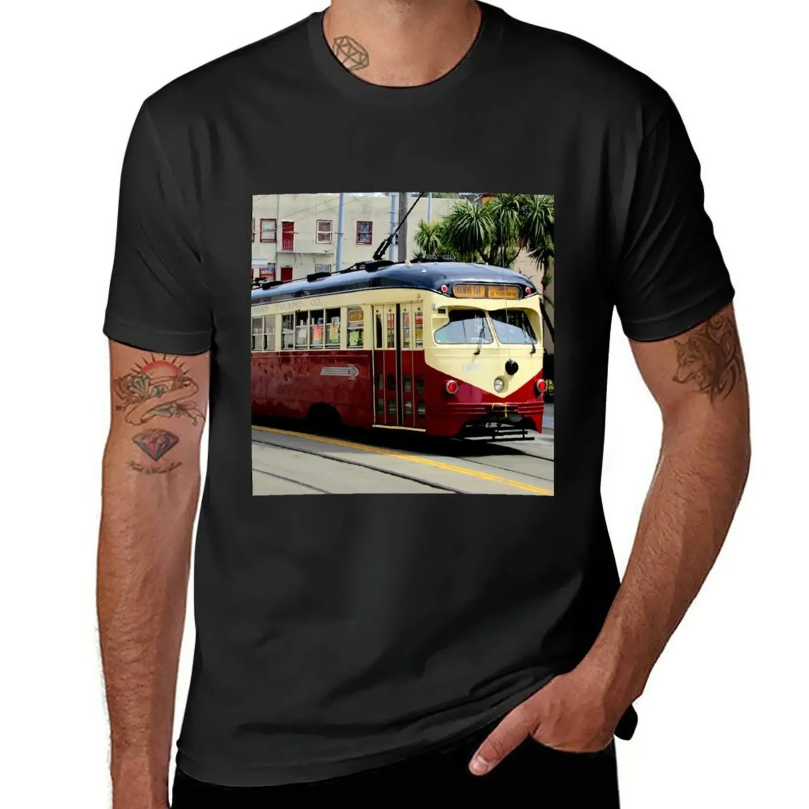 

Right On Tracks T-Shirt sweat animal prinfor boys fitted t shirts for men