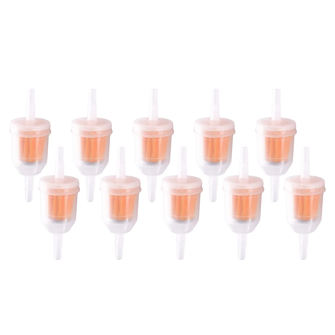 

10pcs/Set Universal Petrol Inline Gas Fuel Filter for Motorcycle Lawn Mowers 6mm or 8mm Pipes