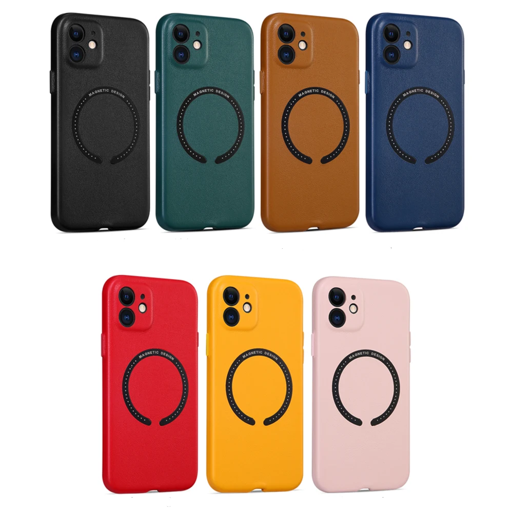 Magnetic Higt Quality Case for Iphone13promax 12promax 11promax 13pro 12pro Anti-fingerprint Napa Material for Iphone 14Pro Case iphone 12 pro max silicone case