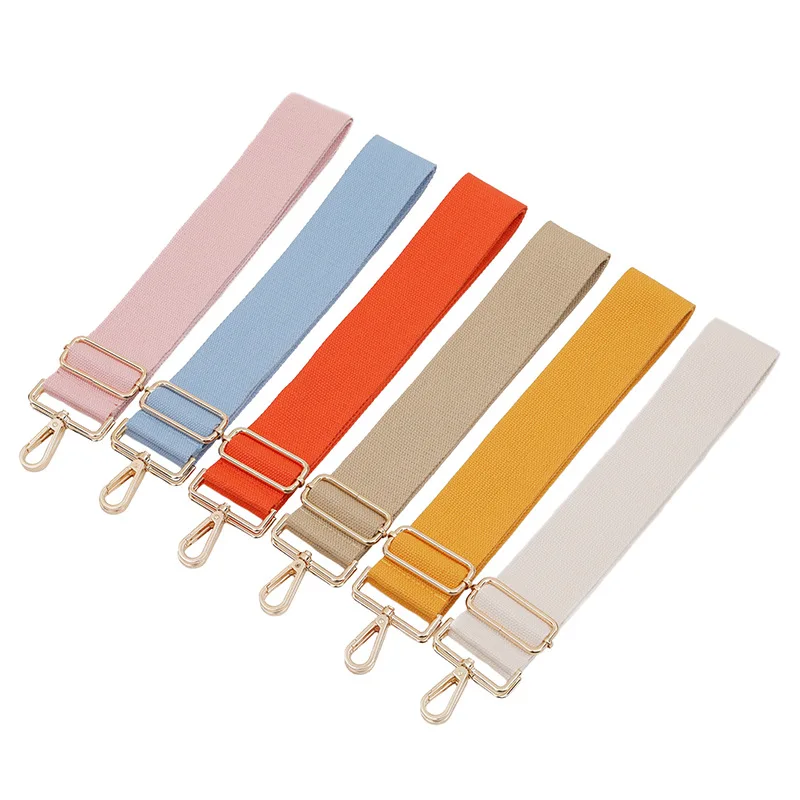 

Wide Adjustable Bag Strap Woman Purse Straps for Crossbody Messenger Shoulder Bag Belts Handbag Straps Removable Cotton Strap