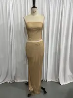 Angelica Sequin Strapless Skirt Set 5