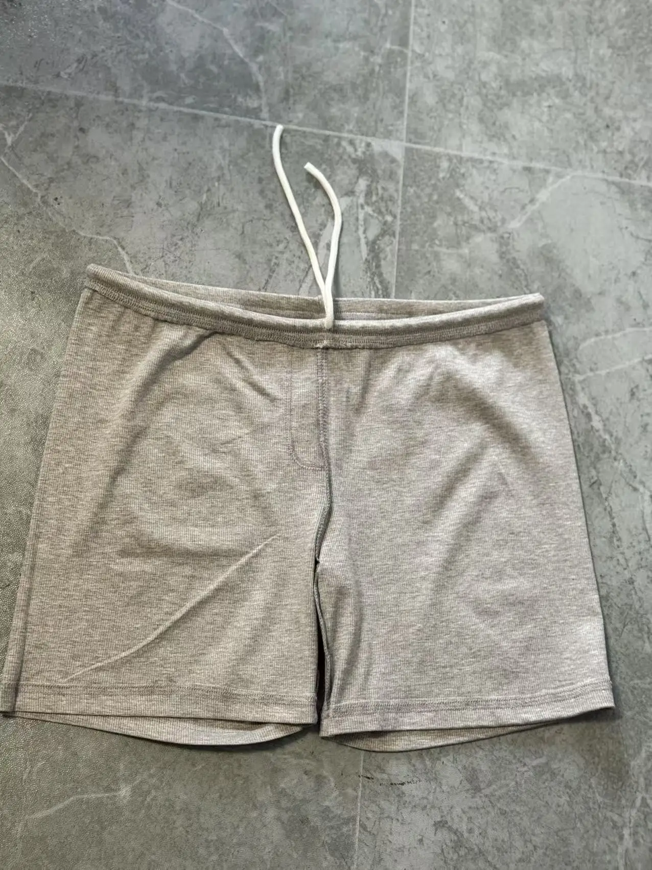 Sommer-Herren-Shorts, lässig, atmungsaktiv, Kordelzug-Shorts, einfarbig, Badeanzüge, Lauf- und Sport-Shorts, Surfen, Strandurlaub – Detail 15
