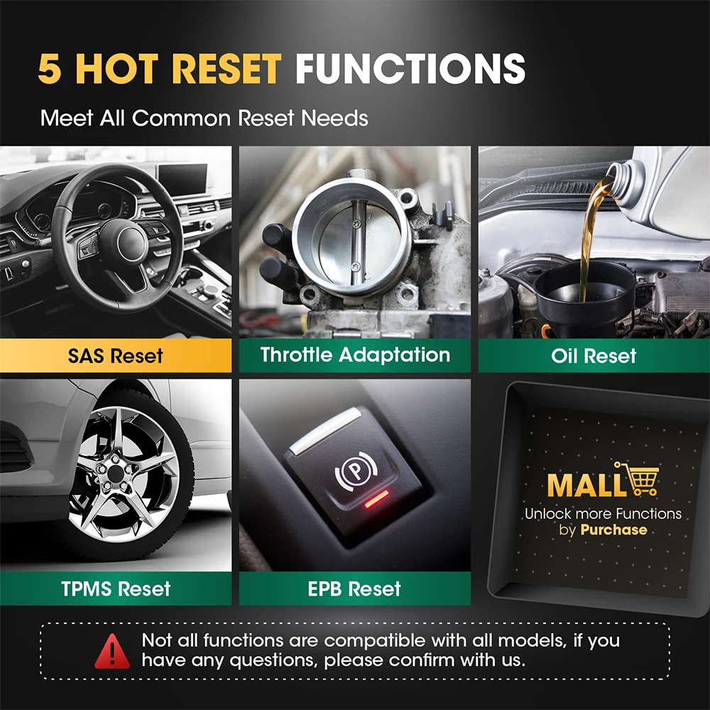 LAUNCH CRP129X Diagnostic Tools Automotive OBDII Scanner OBD2 Scan Tools Four Systems Diagnosis obd2 Code Reader 3