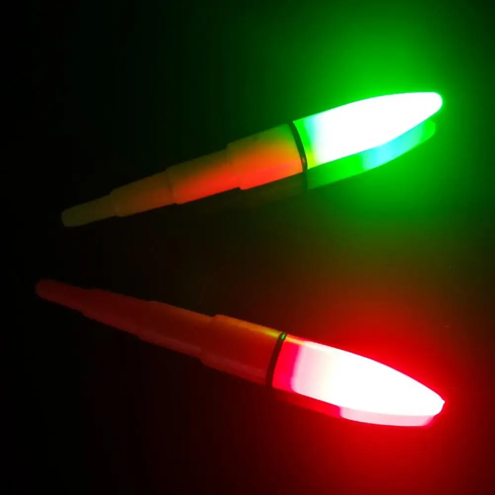 

Dropshipping!! 10Pcs Portable Floating Tail Light Wide Applications Lightweight Mini Float Glow Stick for Night Fishing