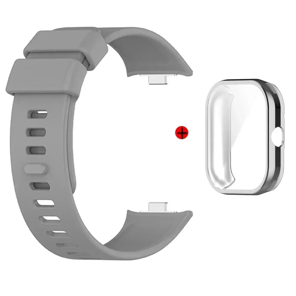 Silicone Strap with Protective Case
