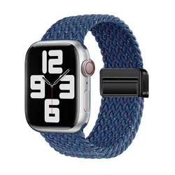 Nylon Braided Band Strap for Smartwatch - Durable and Stylish Design (43 Star U)