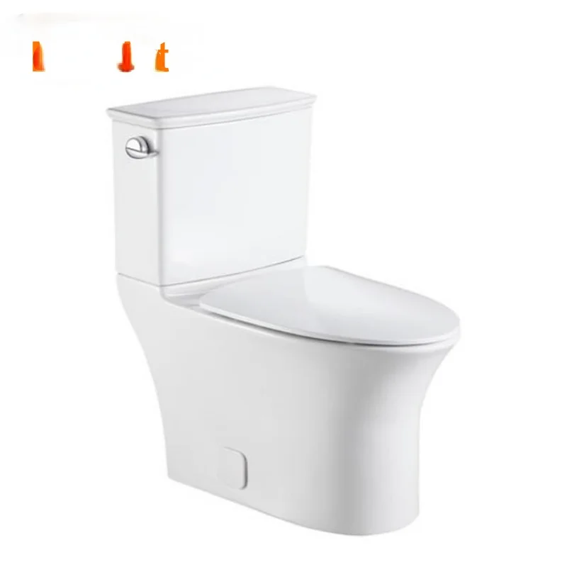 Ceramic Toilet Bowl And Floor Mounted Installation Type Jet Flushing