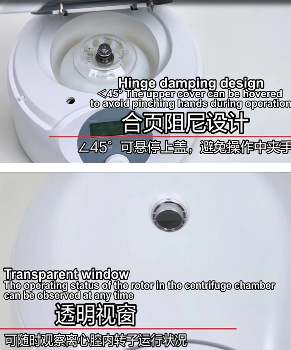 IKEME High Speed Centrifuge High quality Safety Biological Laboratory Centrifuge 15000rpm Micro 0.2/0.5/1.5/2ml