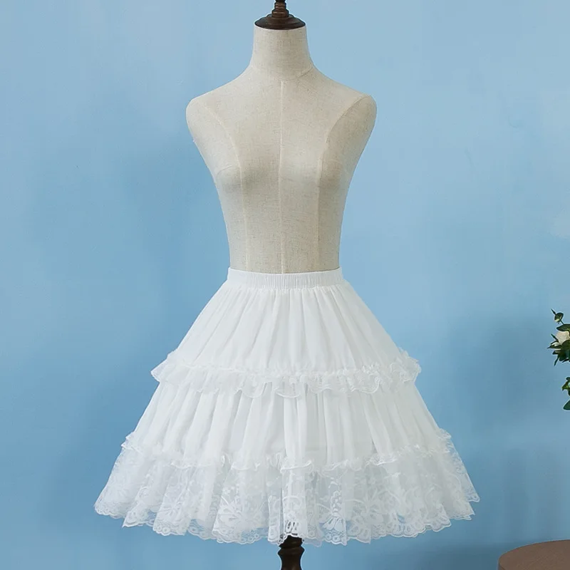 Supply Lolita Violence Crinoline Lolita Daily Fish Bone Bustle Cosplay Slip Dress Adjustable Canopy