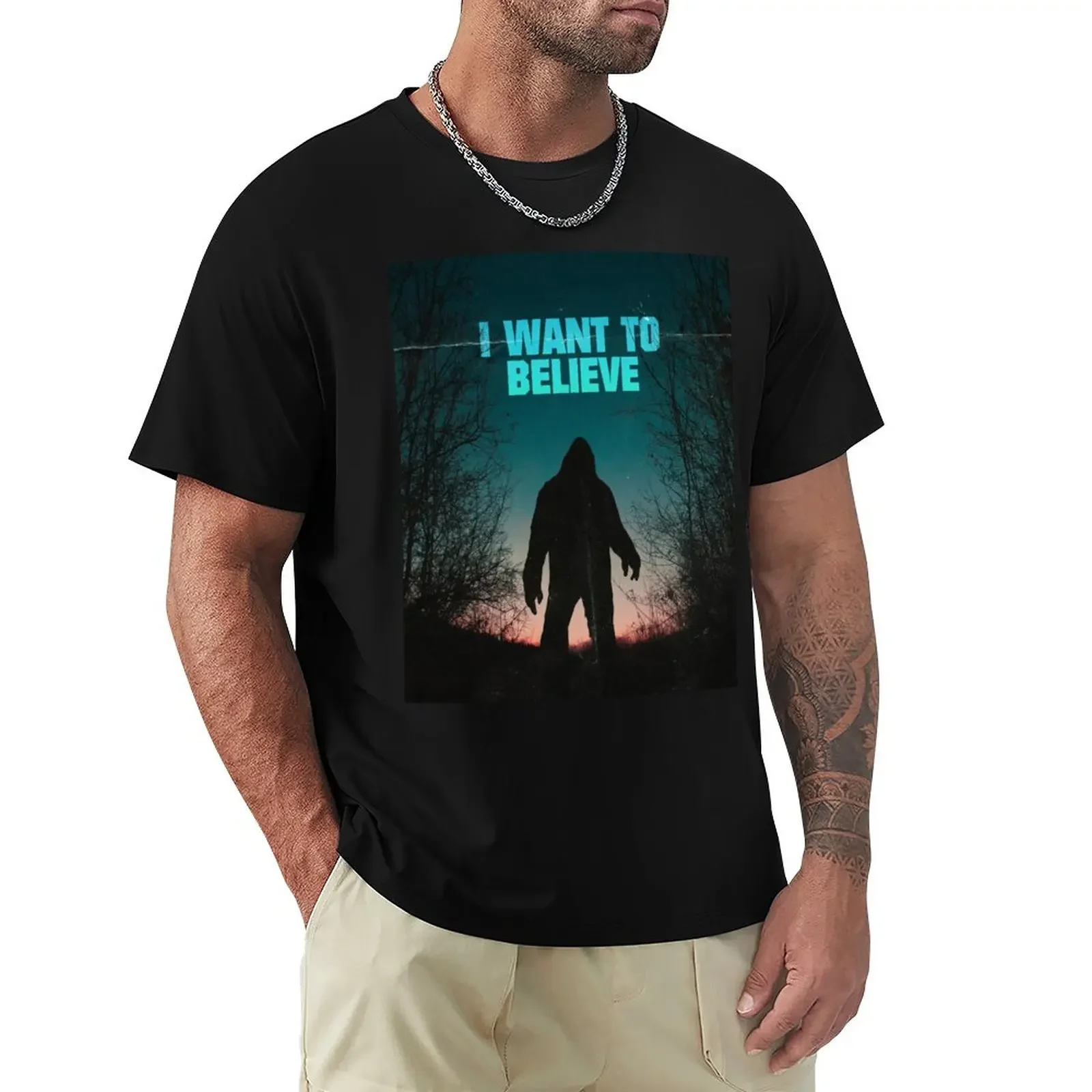 

Sasquatch - Bigfoot T-Shirt korean fashion cute clothes boys whites mens t shirts casual stylish