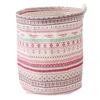 Dirty Cloth Basket Folding Toy Cloth Storage Basket Storage Bucket Washing Basket Household Fabric Art Storage Basket Bag Cute 4