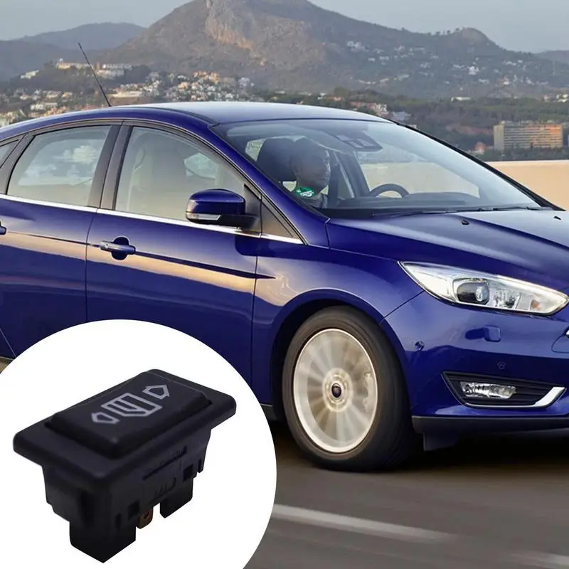 자동차 범용 유리 리프트 스위치, 단일 팩, 자동차 창문 스위치, 마스터 로커 스위치, 12V, 24V, 20A, 6 핀