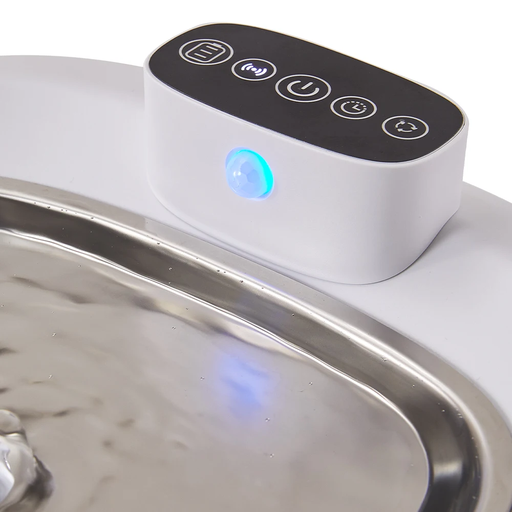 Tieker Large Capacity Pet Smart Drinking Fountain Silent Cat Dog Pet Automatic Filtered Drinking Fountain
