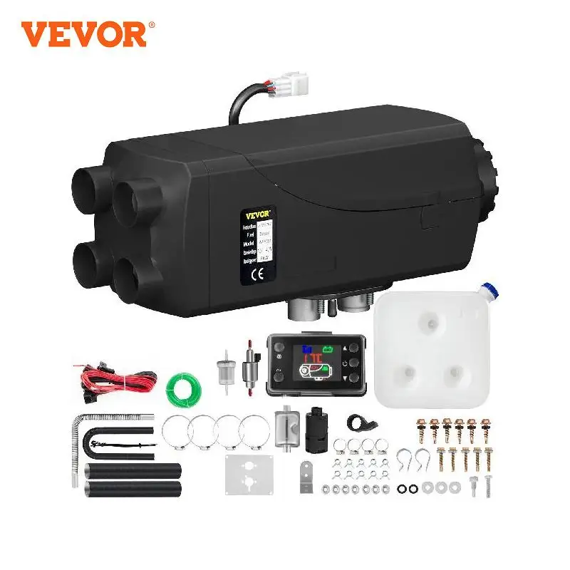 Vevor Diesel Riscaldatore D'Aria Diesel, Wf 5001 Potenza  8 Kw 12 V Autocarri Camper Per Il Riscaldamento Della Cabina Di Vari Veicoli Diesel, Come Au