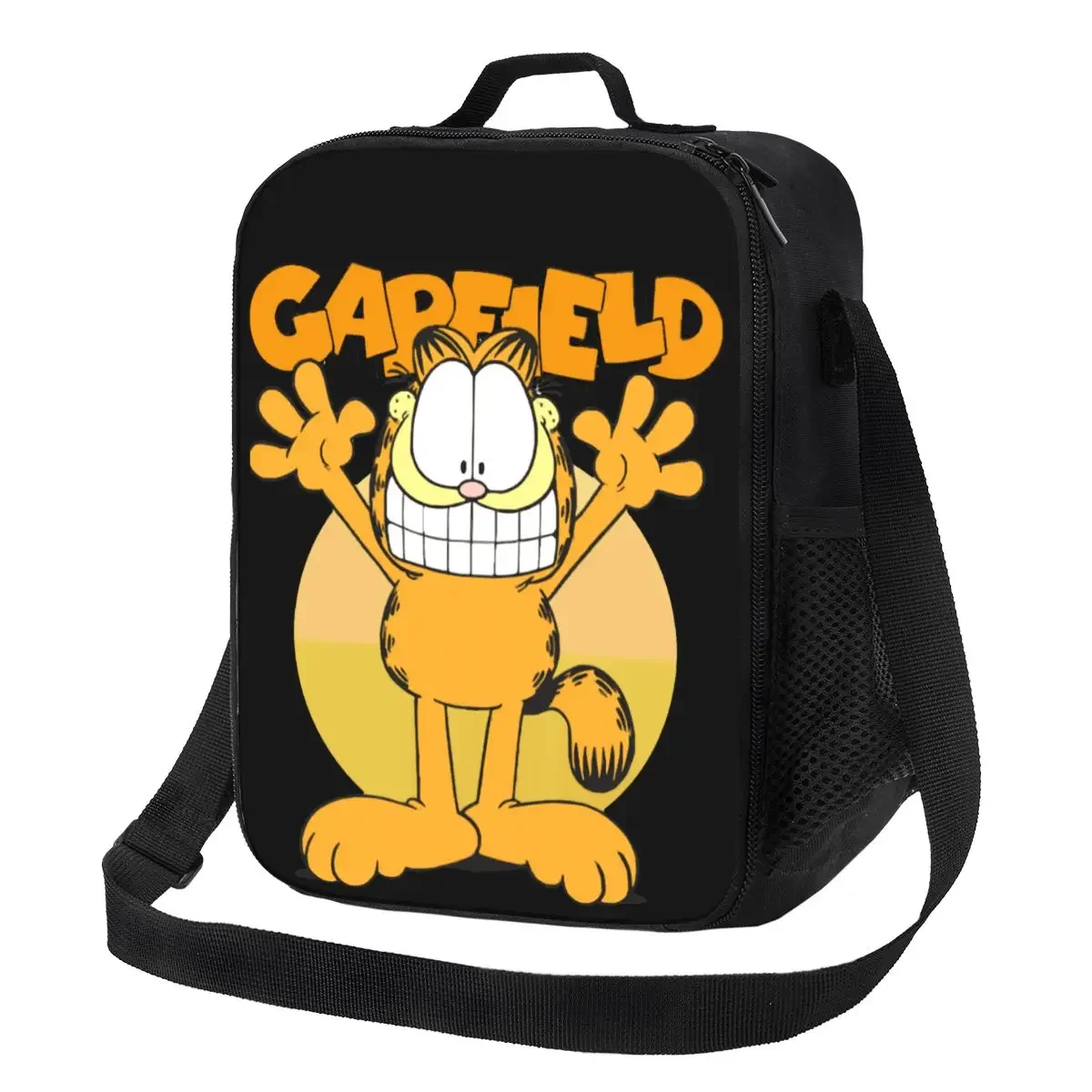 Garfields Cat Insulated Lunch Bags Per Le Donne Cowboy Garf Portable Thermal Cooler Food Bento Box School