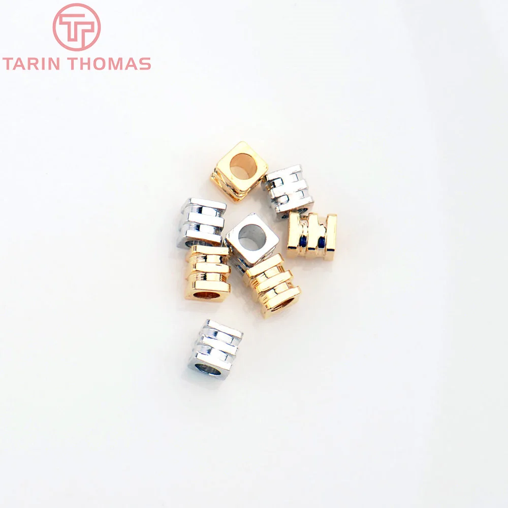Brass Jewelry Accessories Brass Bracelet Beads Gold Square Beads 2959 20pcs Aliexpress