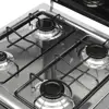 Portable Gas Stove Camping Burner Windshield Stand 4 Burners High Heat Flame Control Compact Cooking Support Rack Easy Operation 4