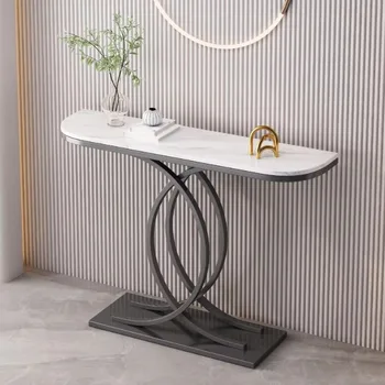 Tavolo Console Moderno e Semplice, Stile Mid-Century, per Ingresso, Corridoio, Soggiorno, Arredamento Nordico