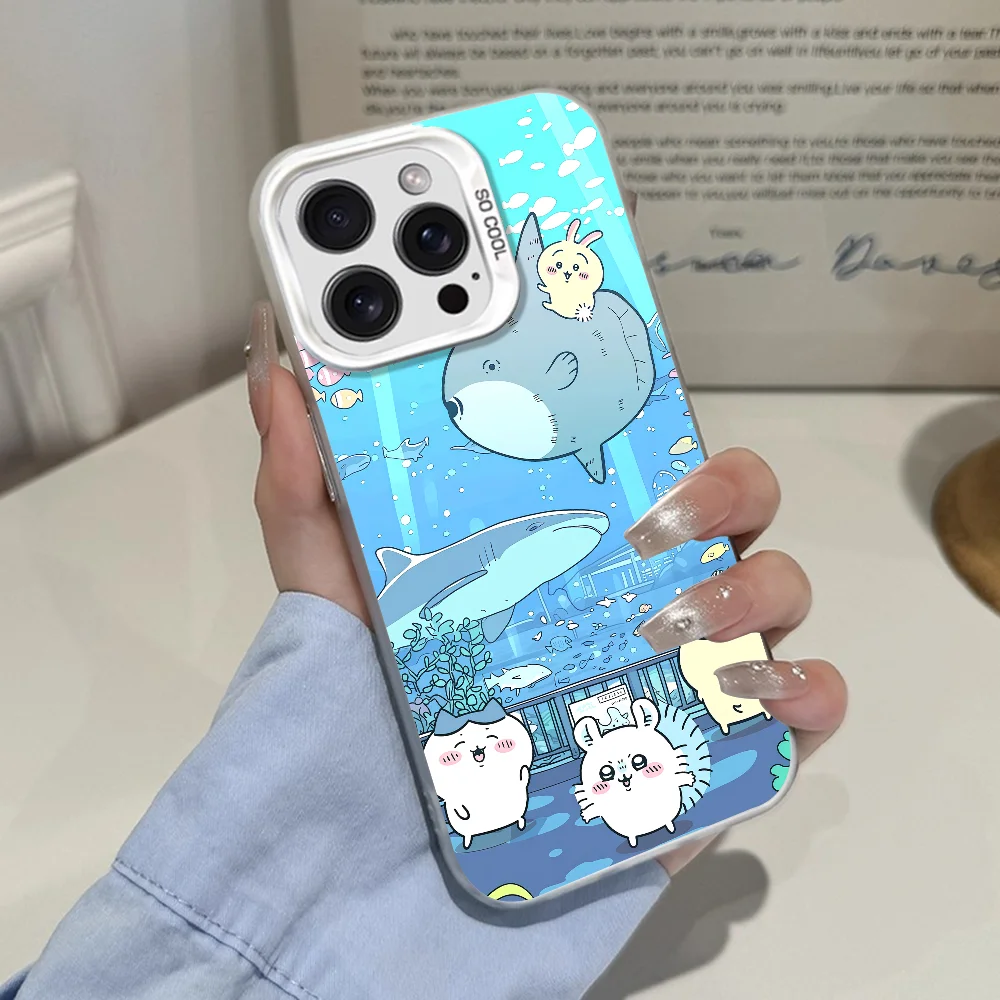 Charming Cartoon Cute ChiikawaS Matte Phone Case