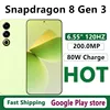 Original Meizu 21 Mobile Phone Snapdragon 8 Gen 3 Android 14.0 OTA 6.55" OLED 120HZ 80W Charge 200.0MP Camera 4800mAh Battery 1