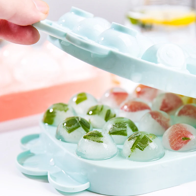 Silica Gel Ice Cube Mold Ice Cube Ball Maker Mold High Quality Kitchen Tools DIY Desert Cocktail Juice Maker Mould