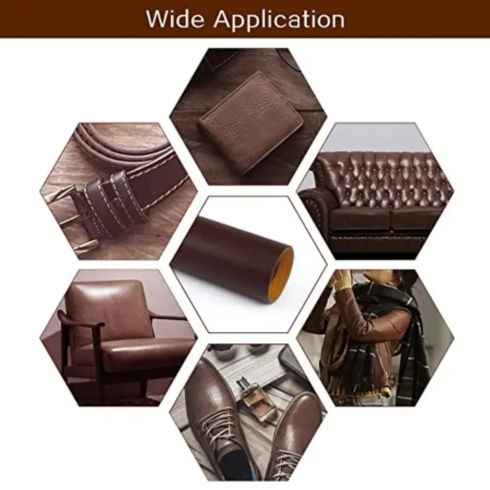 50cmx138cm Self Adhesive Leather Repair Kit Patch For Sofa Car Sticker Seat Fix PU Leather Patch ultra thin DIY Refurbishing Kit leather repair tape leather repair sticker leather patch leather repair leather repair material leather repair patch self adhesive leather sticker