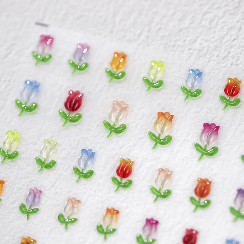 

[Meow.Sensei] Light Luxury Frosted Nail Stickers Ins Nail Stickers Jelly Series M-160