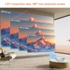 FlixTone D9W 3000 ANSI Full HD 1080P Projector for Movies Android  WiFi 6 Home Theater Beam Projector for Outdoor Meeting Video 6