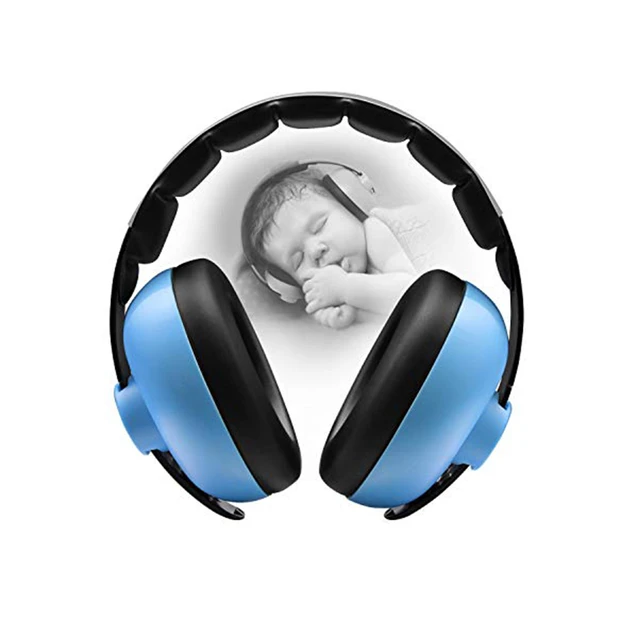 Orejeras para niños, protectores auditivos para bebés y niños con  necesidades especiales, orejeras ajustables con reducción de ruido -  AliExpress
