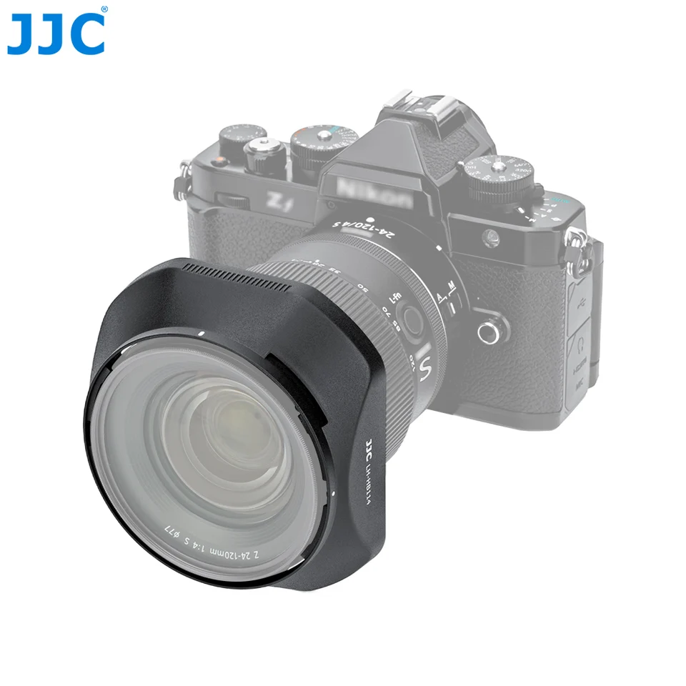 NIKKOR 24-120 f4 S / 別売HB-114 レンズフードつき Amazon | JJC HB-114 可逆式 バヨネットレンズフード Nikon HB-114