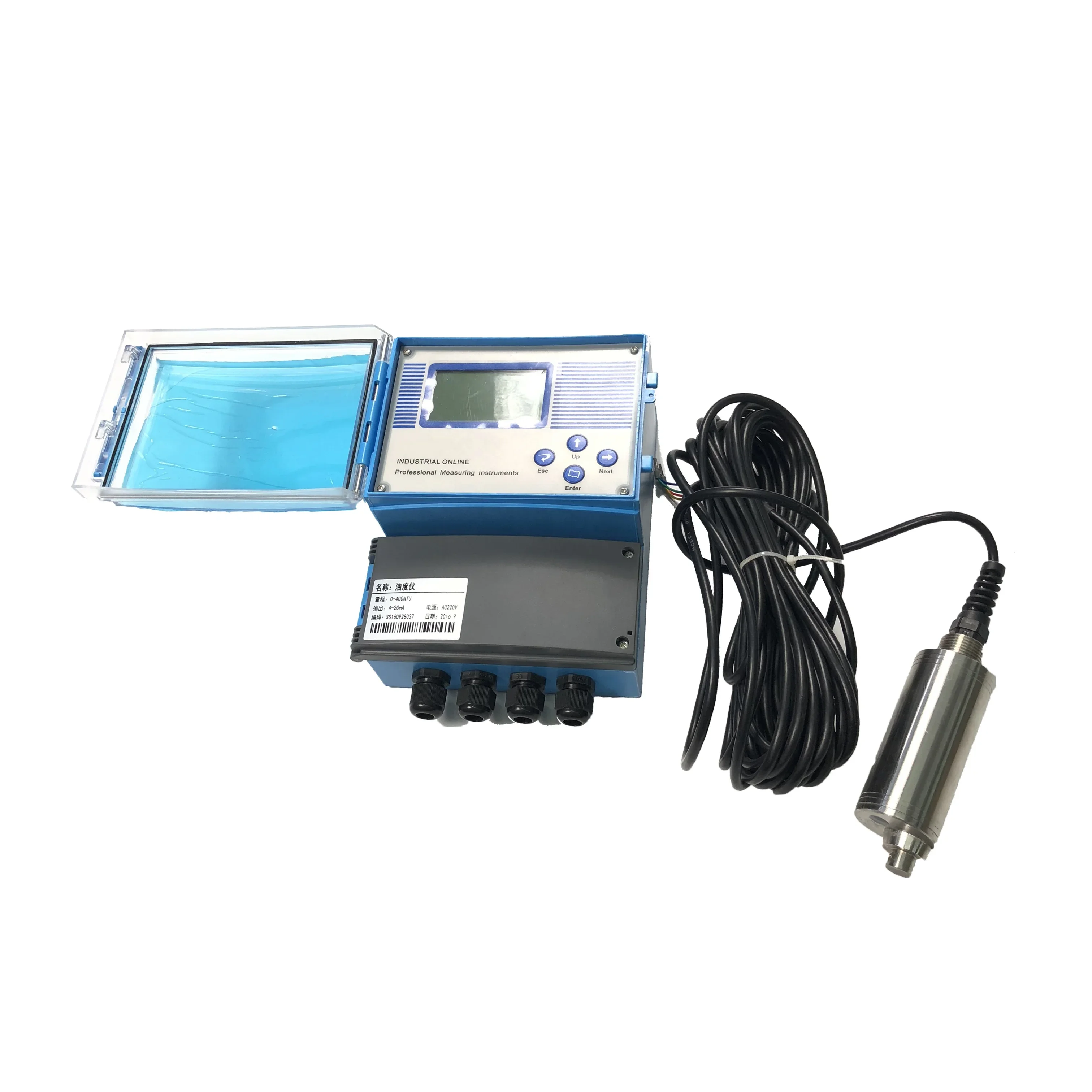 

industrial online turbidity meter controller with sensor probe