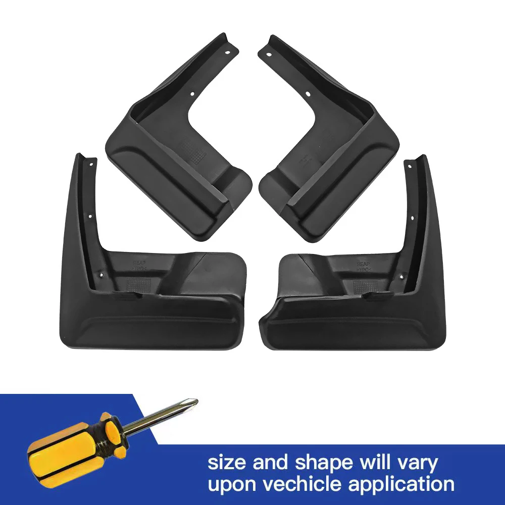 

4x Mud Flaps Mudguards Splash Guard for Fits for 2018-2020 Toyota Sienna L/LE/XLE MudFlaps Fender Mudguard 2018 2019 2020