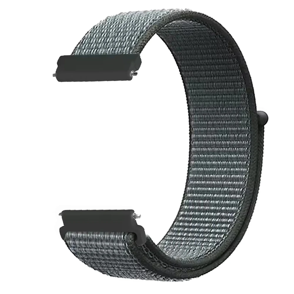 Nylon Loop Strap 20/22mm Watch Band - Durable Fitness Sport Bracelet