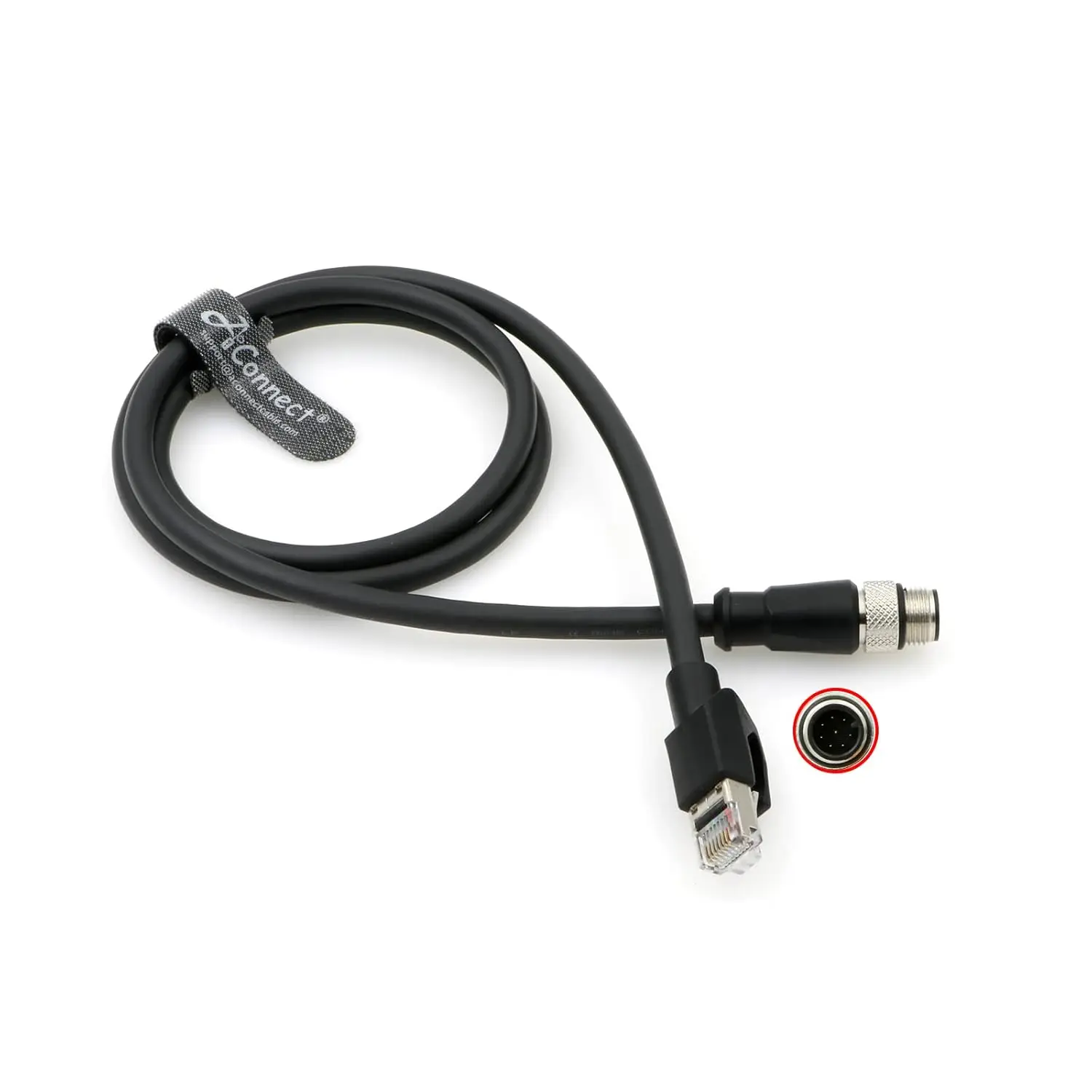 코그넥스 DM300용 M12 A-코드 RJ45 이더넷 케이블, 시트 7000 DMR 시..