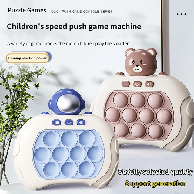 Machine de jeu révolutionnaire de poussée de vitesse, Puzzle pour enfants  et jouets de jeu de décompression de mémoire