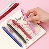 0.7mm 3 In 1 Erasable Gel Pen Set with Eraser Red Blue Black Magic Ink Washable Handle Office School Kawaii Writing Supplies 6