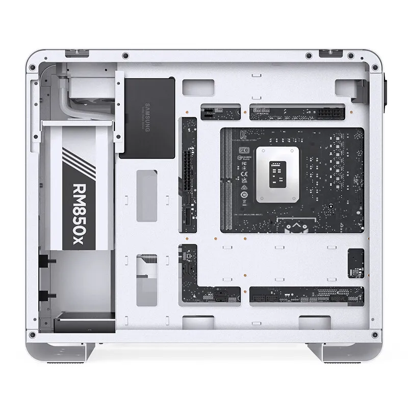 JONSBO U4 Mini White MATX Case Supports MATX Motherboard 360 Cold Ranking Transparent Glass 330-420mm Graphics Card PC Case