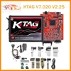 2024 ktag ecu programmer KTAG 7.020 2.25 4 LED ECU Master Unlimited Online OBD2 Car Truck k-tag ECU Chip ProgrammingTools 1