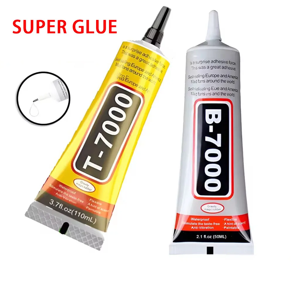 Universal Black Adhesive Glue for Electronics and DIY Projects – Multi-Size Options Available