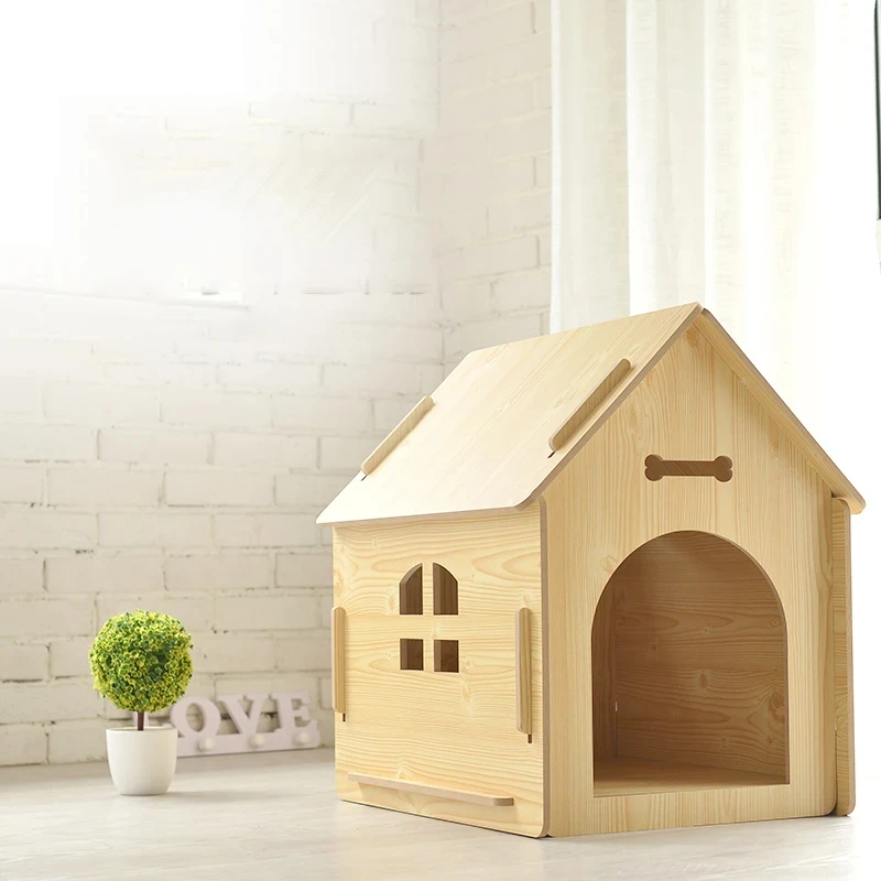

Wooden Kennels Four Seasons Universal House for Dogs Indoor Dog Houses Outdoor Multipurpose Cat House