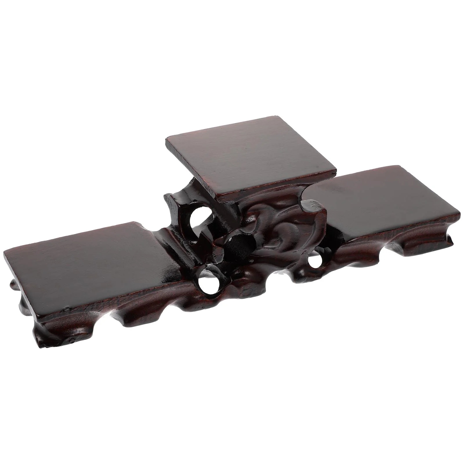 

Wood Display Stand Base Teapot Vase Bonsai Base Oriental Furniture Wooden Display Stands Display Shelf for Home Office